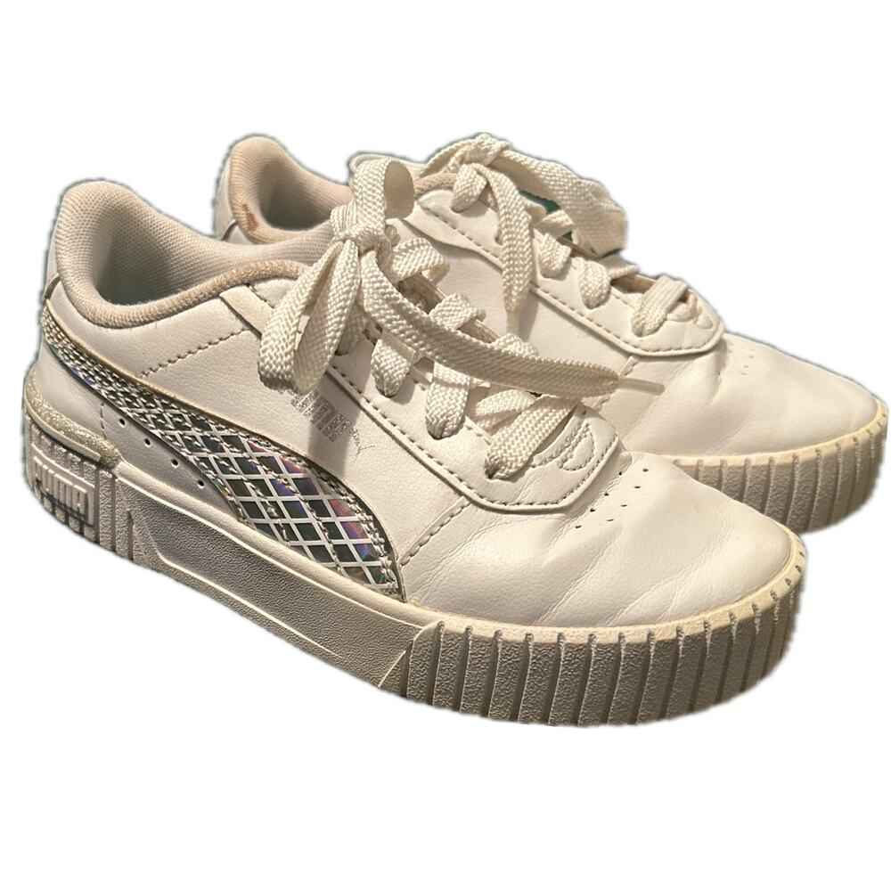Puma Toddler Girls Carina 2.0 Mermaid Lace Up Sneakers Shoes / 13C